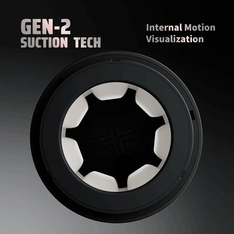 XS7: Smart Auto Stroker with Gen 2 Contraction, Suction & Vibration