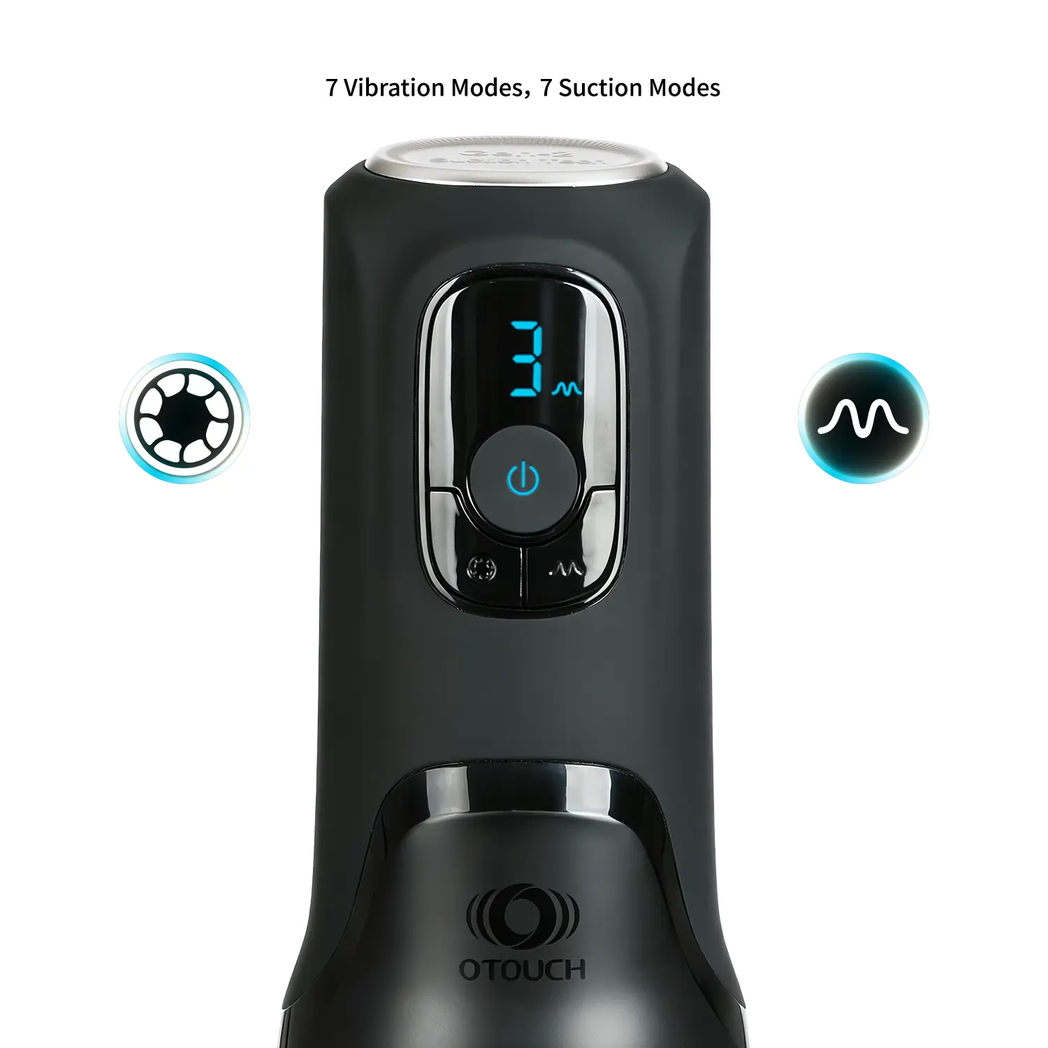 XS7: Smart Auto Stroker with Gen 2 Contraction, Suction & Vibration