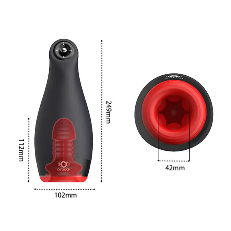 XV9: Heated Blowjob Machine with Joystick Control, Thrusting & Vibration