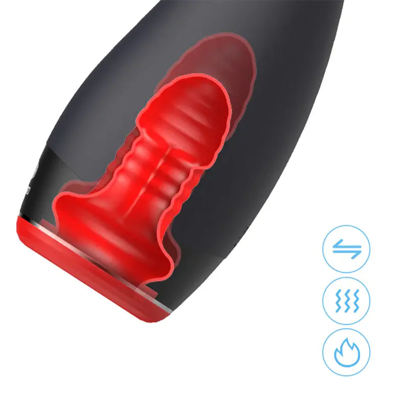 XV9: Heated Blowjob Machine with Joystick Control, Thrusting & Vibration