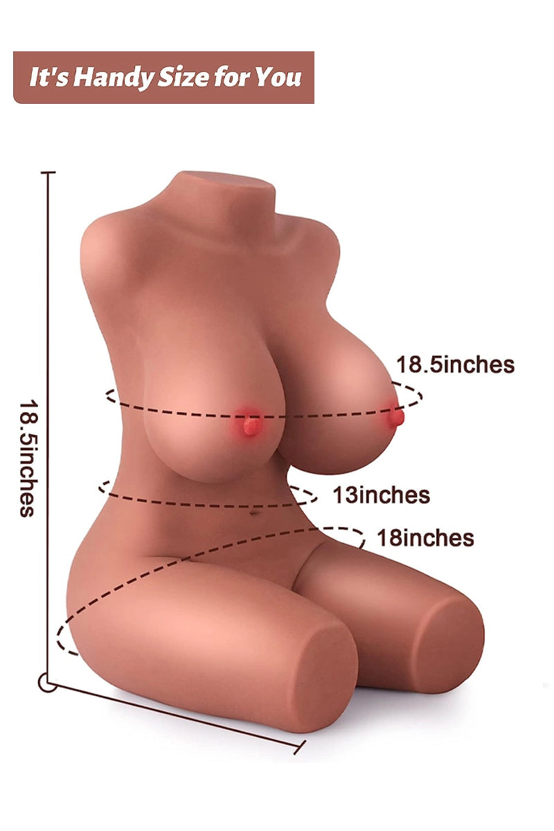 Alina: 6.9LB Tan Small Size Female Torso For Beginner