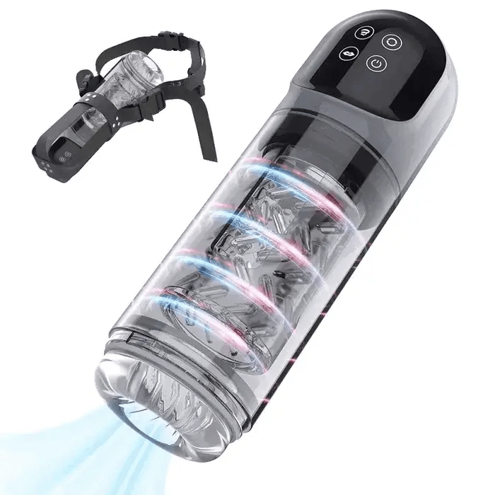 XR3 Plus: 2 In 1 Full Waterproof Blowjob Stimulator Water Vacuum Pump
