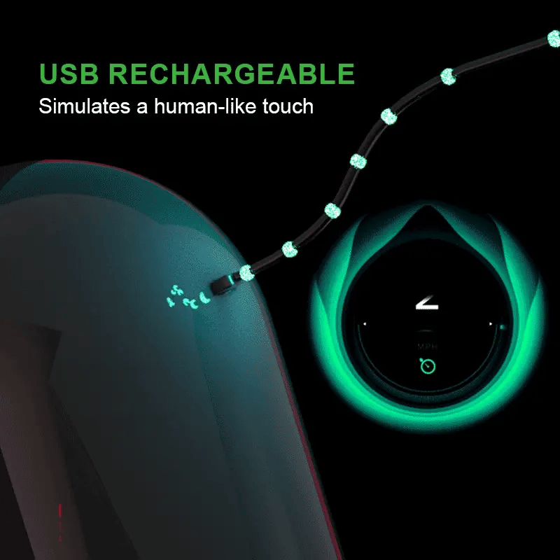 XS14: 6 In 1 Thrusting Vibrating Heating Voice Cock Suck Machine