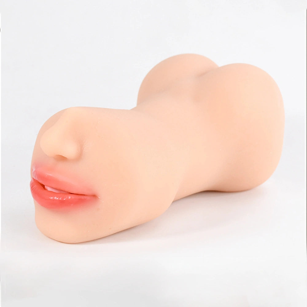 Eliza: 1.61LB Realistic 3 In 1 Double Sided Pocket Pussy