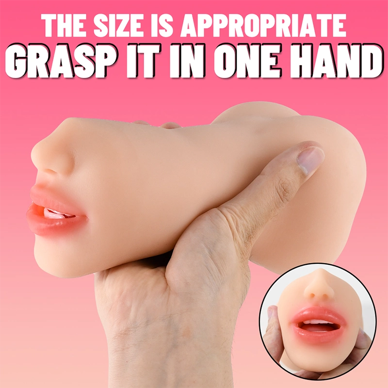 Eliza: 1.61LB Realistic 3 In 1 Double Sided Pocket Pussy