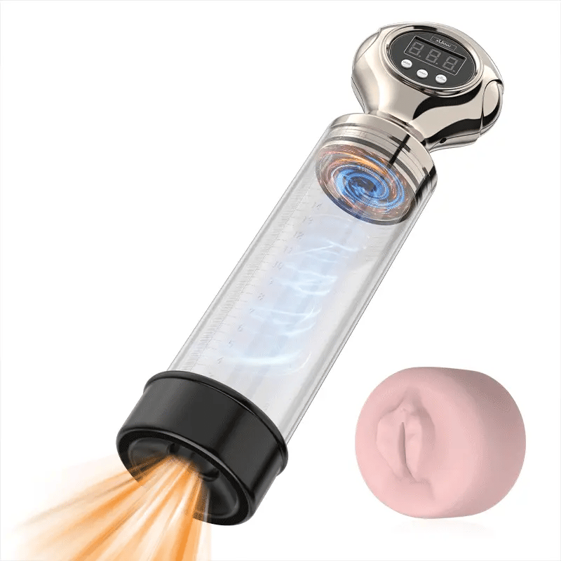 XP15: Electric Penis Enlargement Vacuum Pump With 2 Sleeves