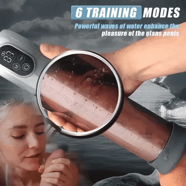 XP2: Electric Water Penis Pump With 6 Training Modes