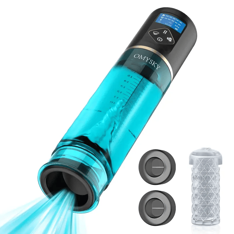 XP6: Electric Water Penis Pump With 6 Suction Modes LED Display