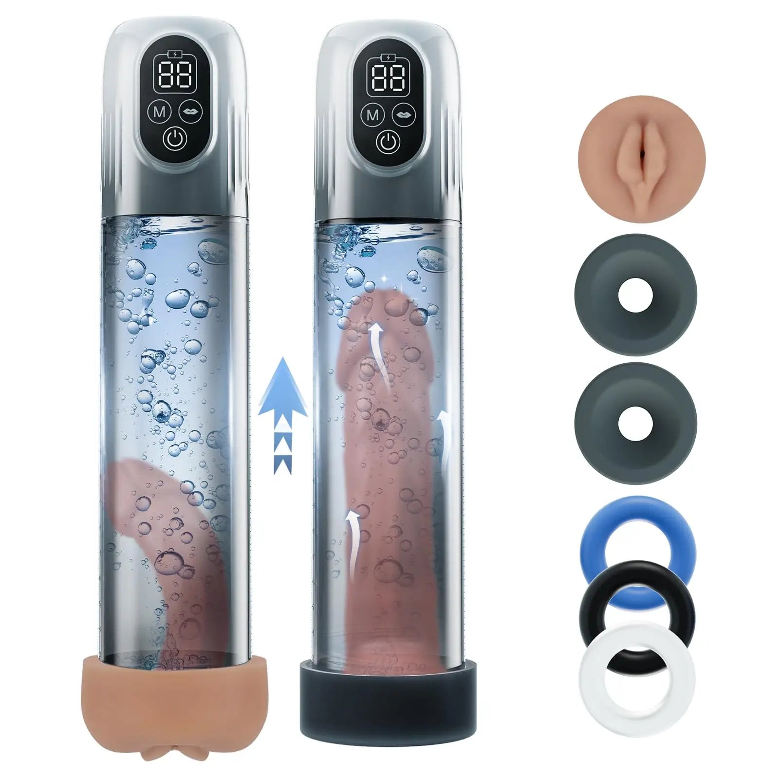 XP2: Electric Water Penis Pump With 6 Training Modes