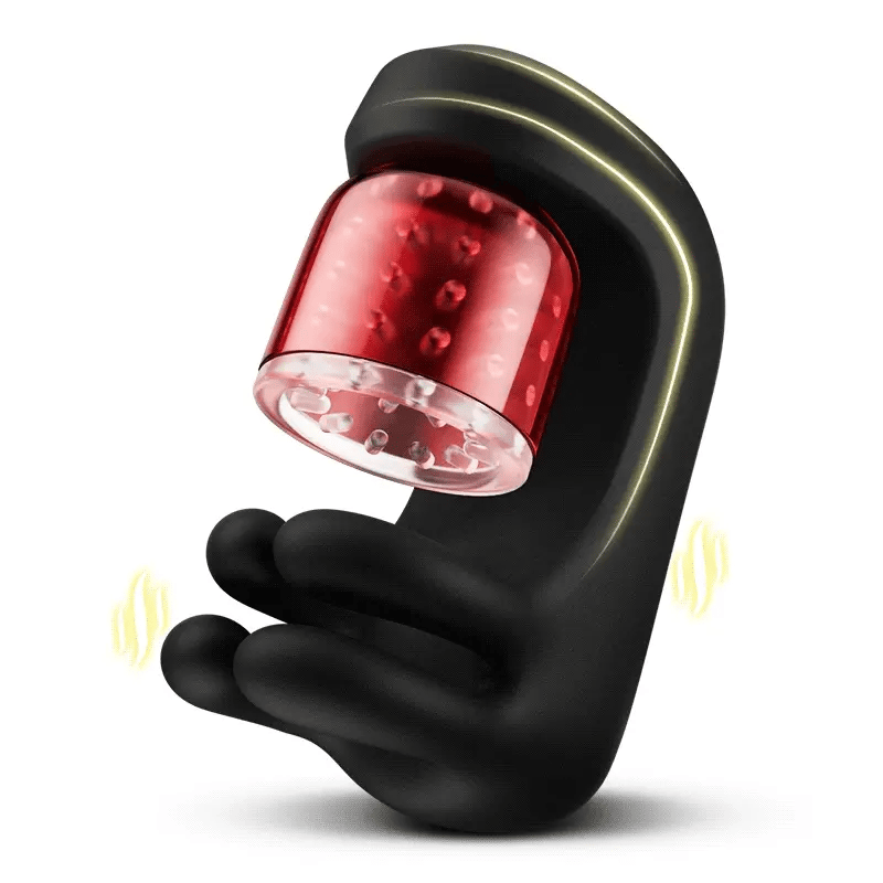 sexy frau in unterwäsche XG10: Male Glans Trainer Masturbator with 9-Frequenc Bite & Rotation &