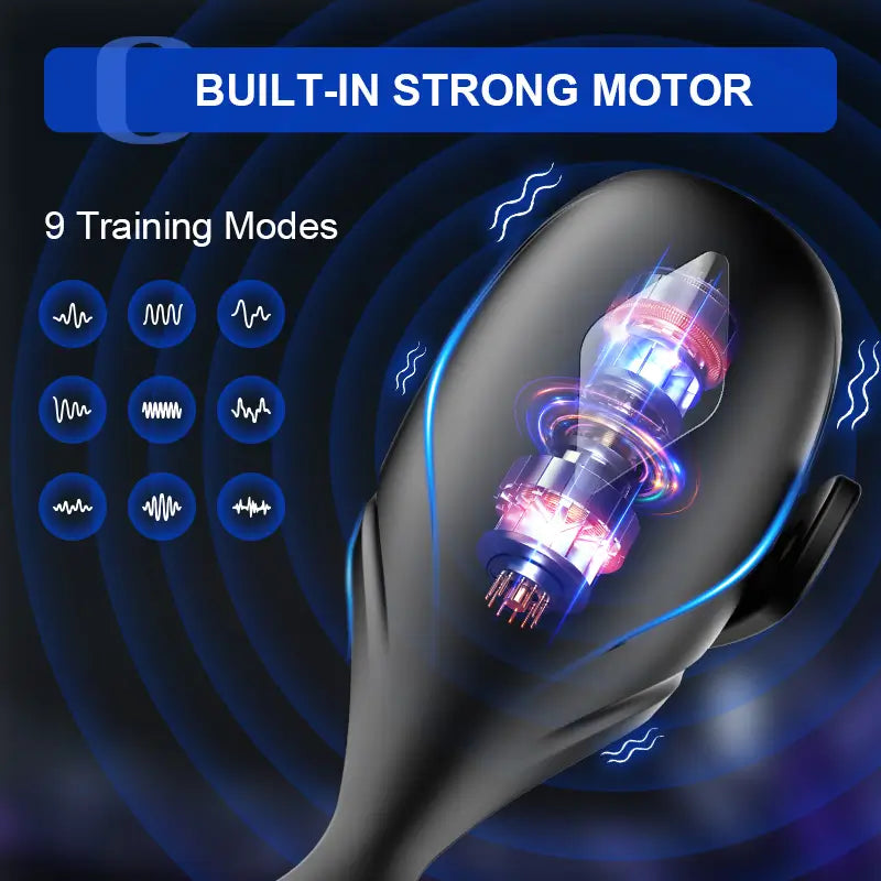 XG5: App Control 3 In 1 Masturbator Trainer Penis Ring