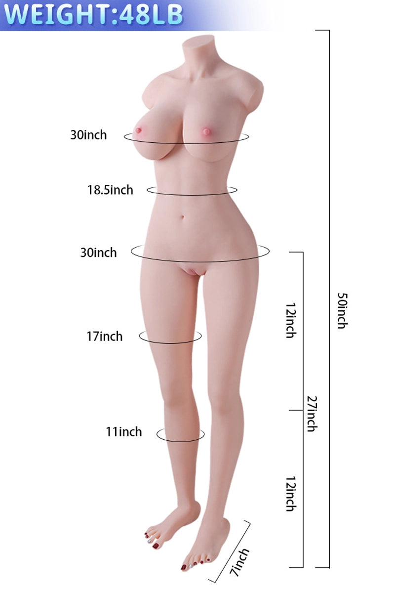 Judy: 48LB Full Body Sex Doll with Long Legs and Sexy Feet