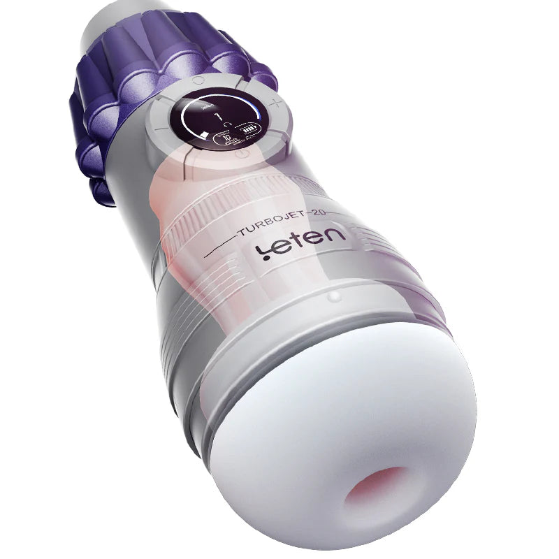 Leten TurboJet: 10 Modes Sucking Toy For Men