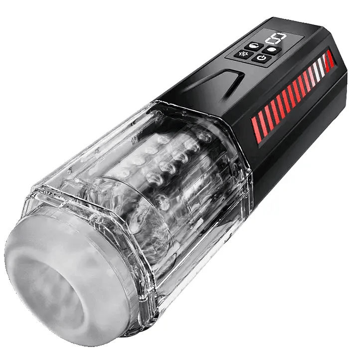 XR6: Rotating Vibrating Male Thrusting Masturbator with Tongue Licking