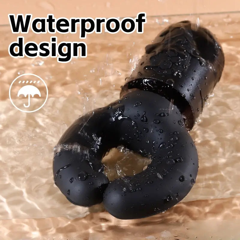 XG19: Waterproof Penis Glans Stimulator with 10 Clipping Vibrating