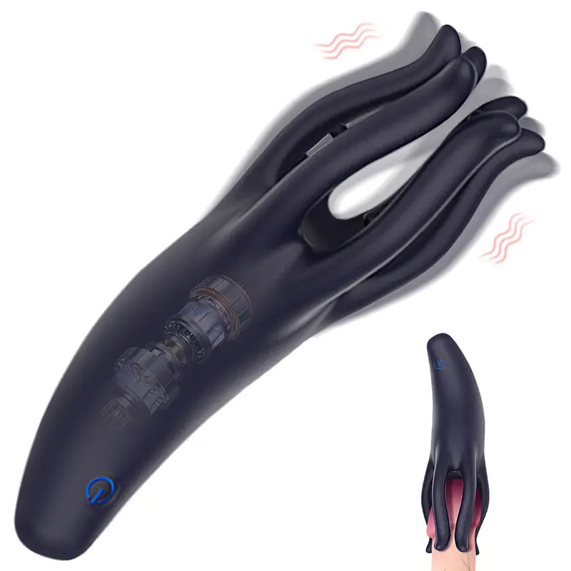 XG17: Monster Tentacle Penis Glans Vibrator with 10 Modes