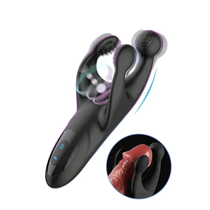 XG9: Portable Penis Head Stimulator with 10 Vibrating Modes