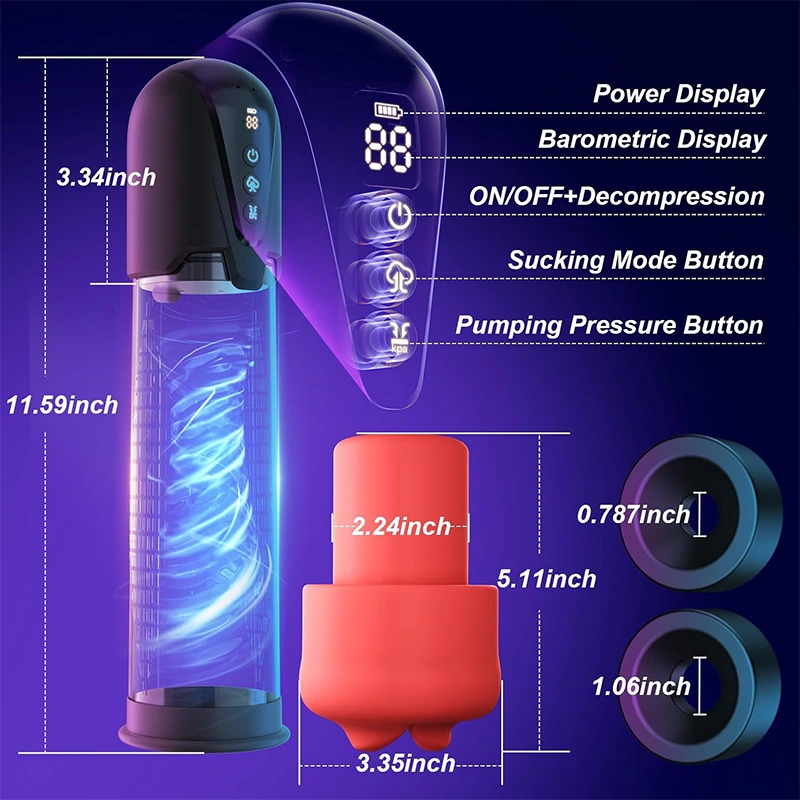XP9: Electric Sucking Penis Pump Blowjob