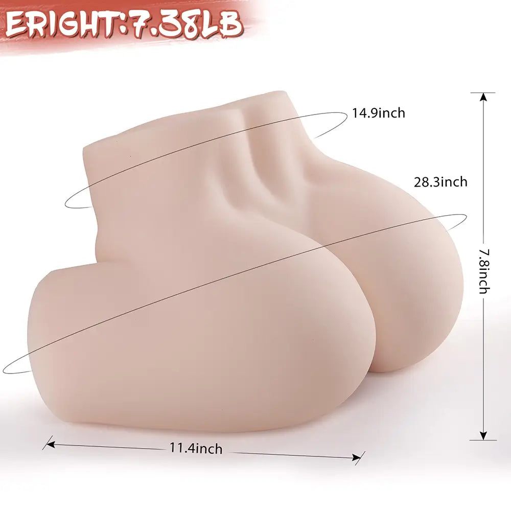 Sara: 7.38LB Soft Liquid Realistic Ass Toy