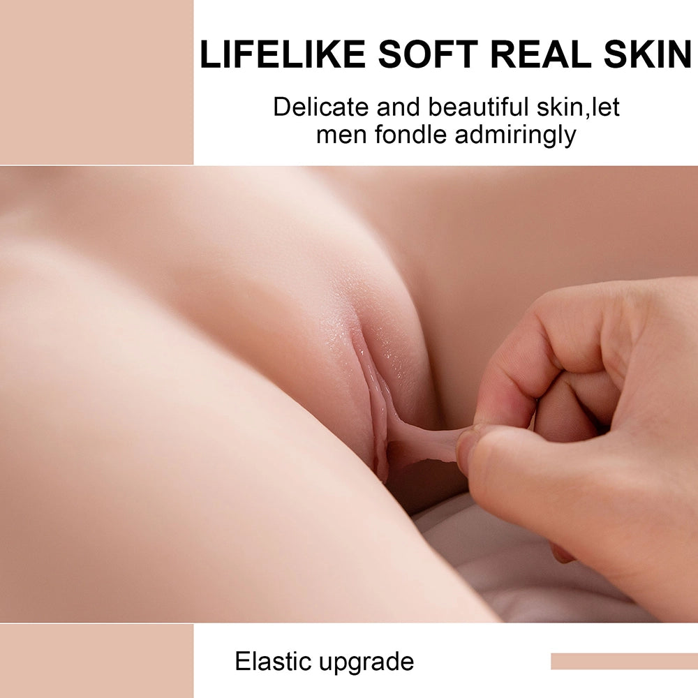 Rosalie: 17.94LB Realistic Female Sex Torso with Big Boobs