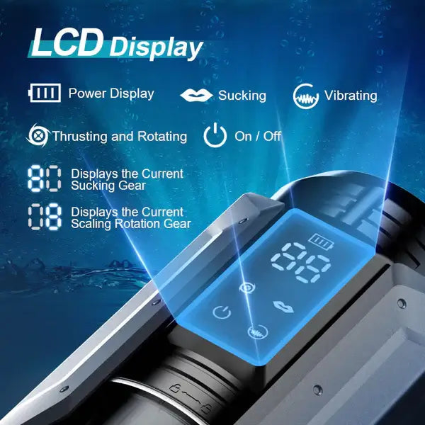 XT20: Sucking Vibrating Thrusting Rotating Stroker 100% Waterproof