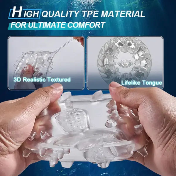 XT20: Sucking Vibrating Thrusting Rotating Stroker 100% Waterproof