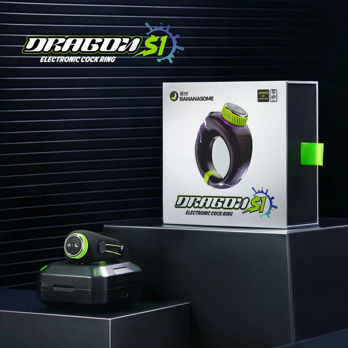 PR1: Adjustable Size App Control Electro-Stim & Vibrating Cock Ring