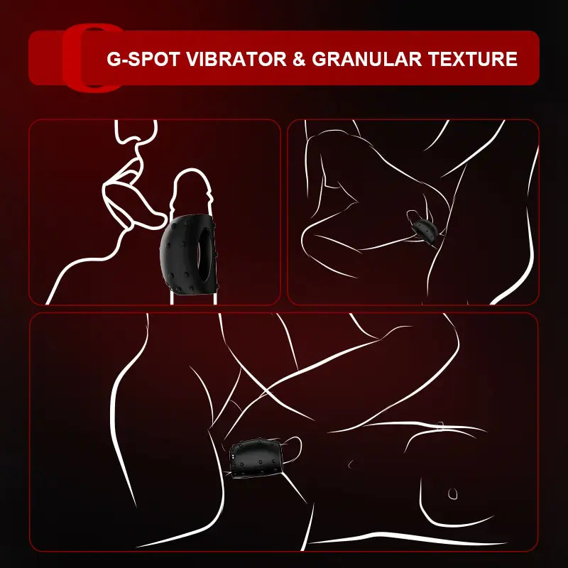 PR2: Wearable 10 Vibrating Ring for Penis