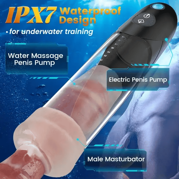 Bathfun: Vacuum Suction Water Penis Pump