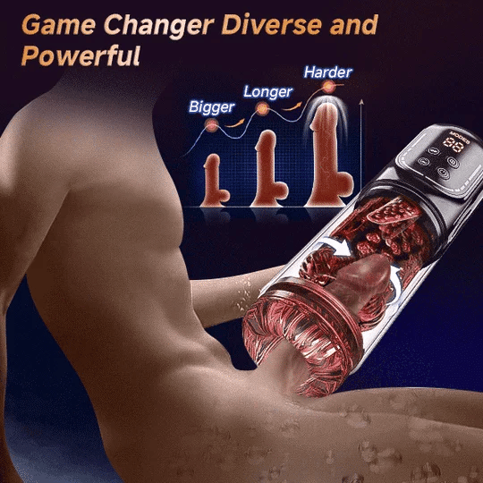 XR4 Pro: App-Control Waterproof Thrusting Rotating Sucking Vibrating Licking Blowjob Masturbator