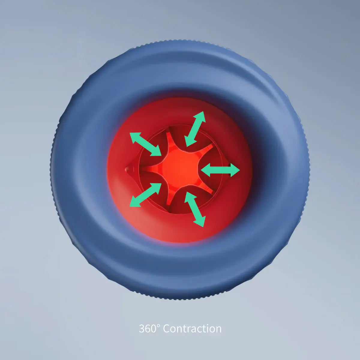XT9: Waterproof Male Stroker with 360° Contraction, Thrusting & Vibration