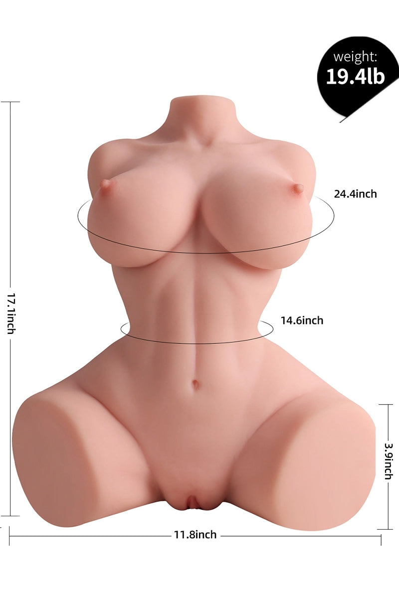 Daisy: 19.29LB Lifelike Female Sex Torso