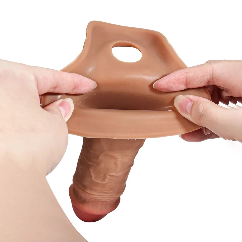 6.6" x 1.6" L High Quality Realistic Penis Sleeve