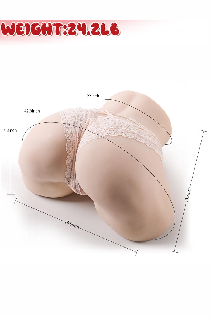 Irene: 24.25LB Ultra Realistic Big Booty Sex Torso