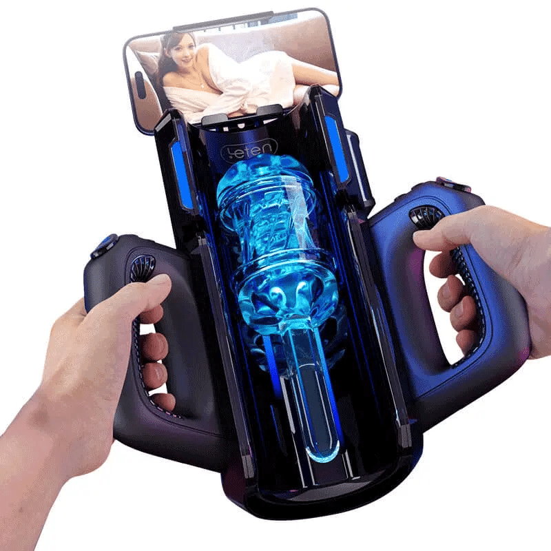 Leten Cannon King | Leten Thrusting-Pro Masturbator With 2 Sleeves Leten Cannon King | Leten Thrusting-Pro Masturbator With 2 Sleeves