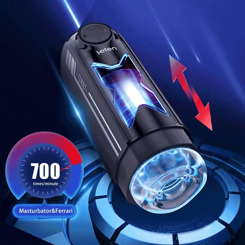 Leten Turbo X Pro: 10 Thrusting High Speed Mens Stroker Toy