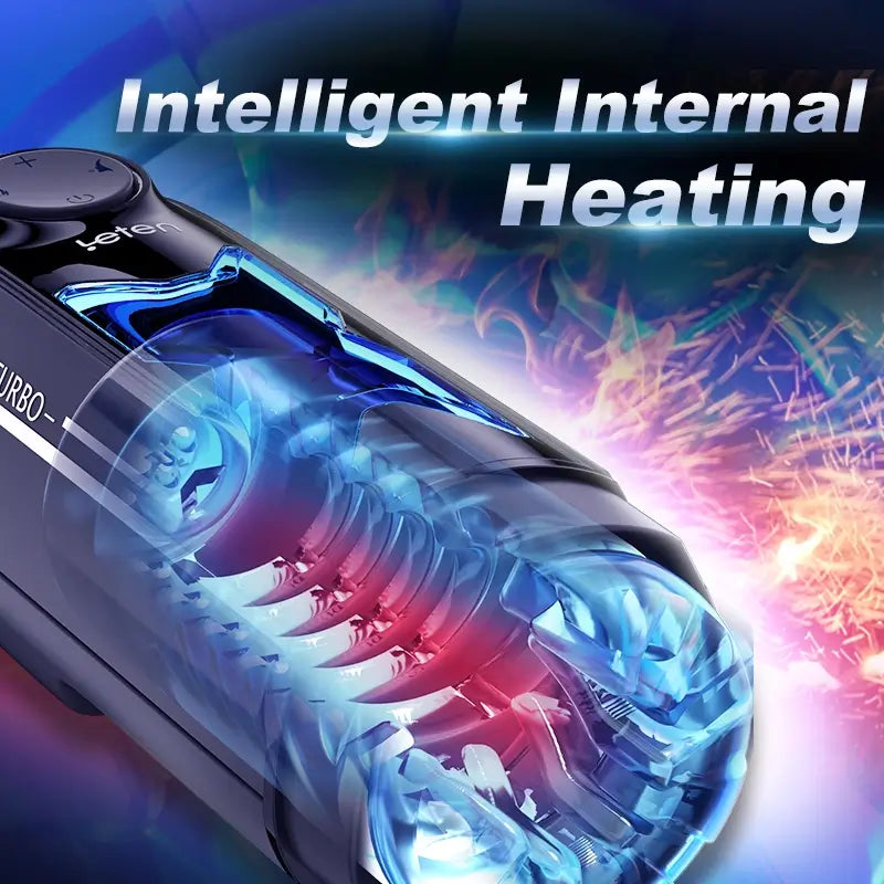 Leten Turbo X Pro: 10 Thrusting High Speed Mens Stroker Toy