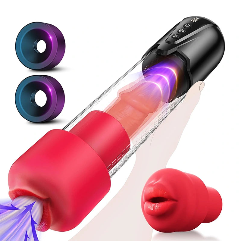 XP9: Electric Sucking Penis Pump Blowjob