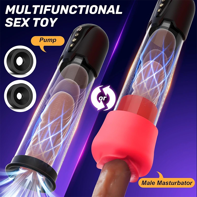 XP9: Electric Sucking Penis Pump Blowjob