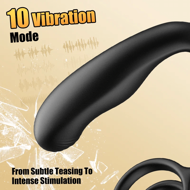 PM10: Prostata Stimulator 360° Rotating with 10 Vibrating Modes