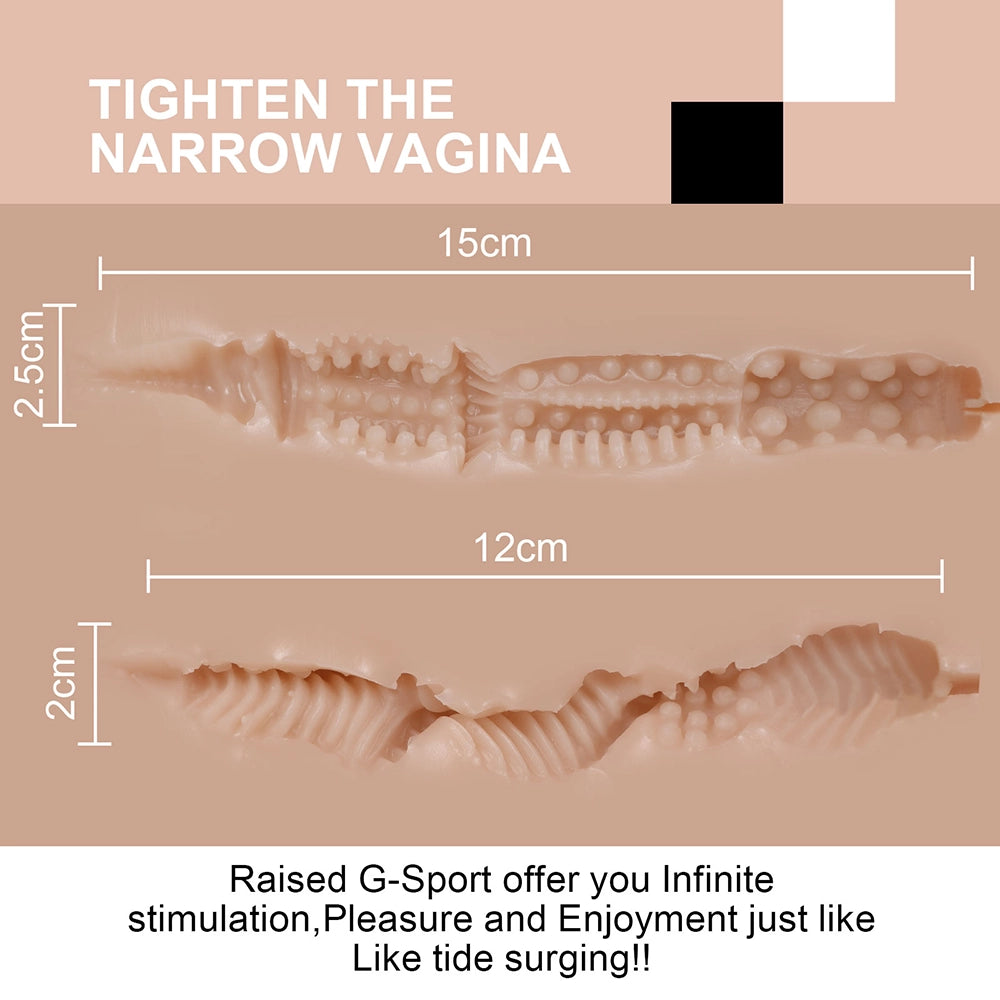 Rosalie: 17.94LB Realistic Female Sex Torso with Big Boobs
