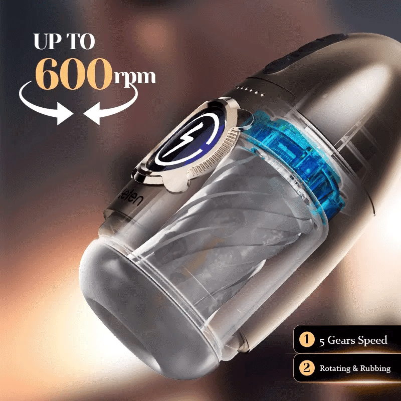 XR2: High Speed Rotating Masturbator Up To 600rpm