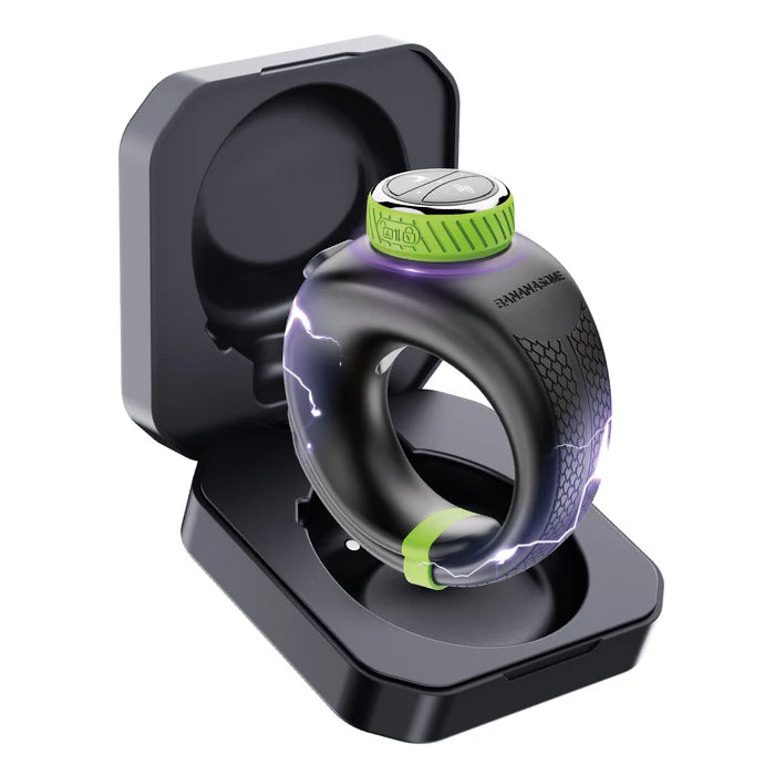 PR1: Adjustable Size App Control Electro-Stim & Vibrating Cock Ring PR1: Adjustable Size App Control Electro-Stim & Vibrating Cock Ring