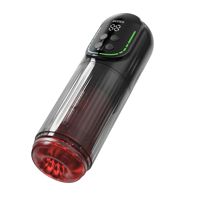 XR4 Pro: App-Control Waterproof Thrusting Rotating Sucking Vibrating Licking Blowjob Masturbator